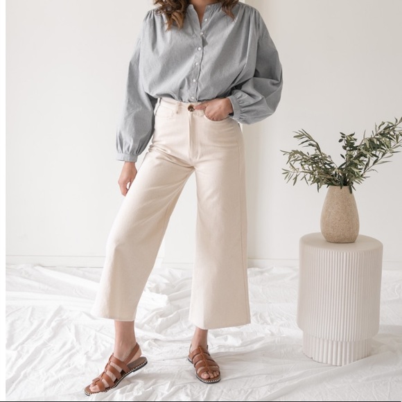 laude the label Denim - Tribe Alive high rise denim pant